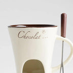 Mini Fondue Mug Set – Personal Chocolate, Cheese & Butter Warmer Kit null