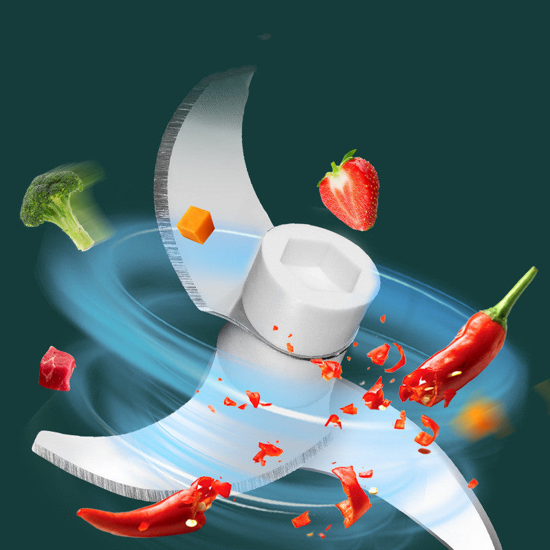 Portable Electric Mini Garlic Cutter & Food Chopper – Vegetable, Fruit, Meat Grinder null