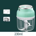 Portable Electric Mini Garlic Cutter & Food Chopper – Vegetable, Fruit, Meat Grinder null