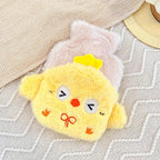 Cute Plush Bear Hot Water Bag – Refillable Soft Warmer for Pain Relief & Winter Comfort null