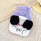 Cute Plush Bear Hot Water Bag – Refillable Soft Warmer for Pain Relief & Winter Comfort null