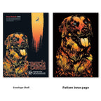 DIY Night Scene Scratch Art Kit – Creative Painting & Art Craft for Kids & Adults null