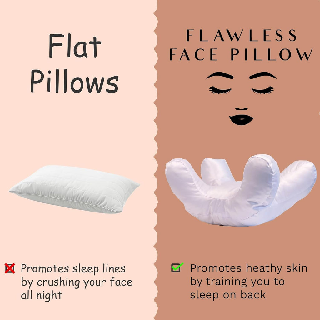 Pillow Face Pillow Beauty Pillow Side Sleeper Pillow, Massage Pillow Face Down, Anti-Wrinkle Massage Pillow For Sleeping Face Down null
