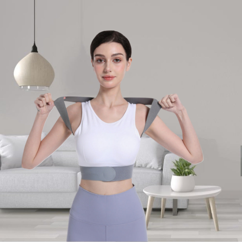 Back Support Posture Corrector For Women Men, Shoulder Supports & Immobilizers Scoliosis And Hunchback Adjustable Belt Back Brace For Lower Back Pain Posture Trainer PosturePro