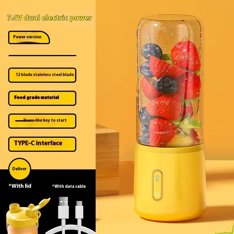 Portable Blender Cooking Machine Charging Juice Cup null