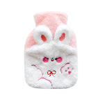 Cute Plush Bear Hot Water Bag – Refillable Soft Warmer for Pain Relief & Winter Comfort null